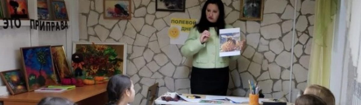 Открытое занятие в детском объединении «Чудеса из войлока»