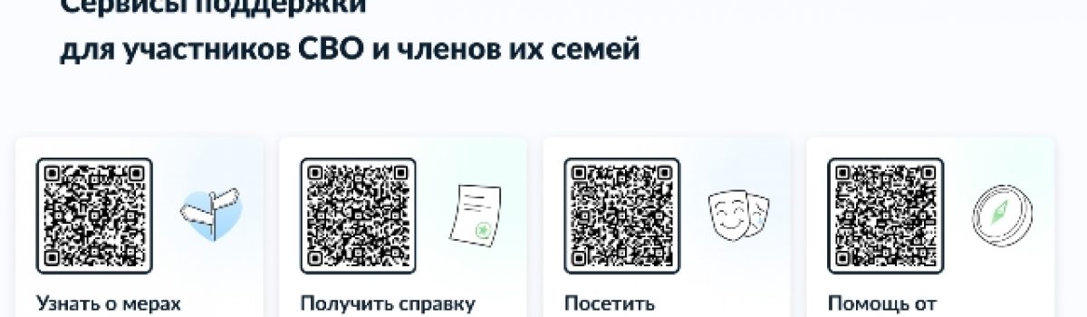 Сервисы поддержки для участников СВО и членов их семей